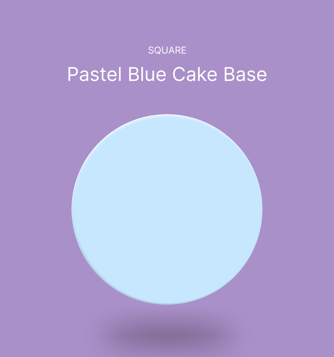 Color Round Cake Bases