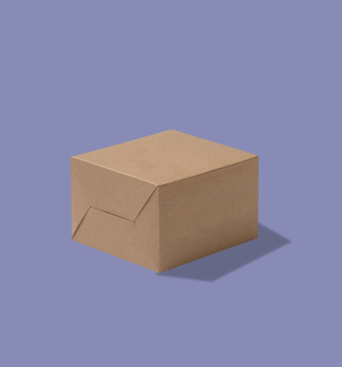 Kraft Burger Box - 5.5x4.5x3