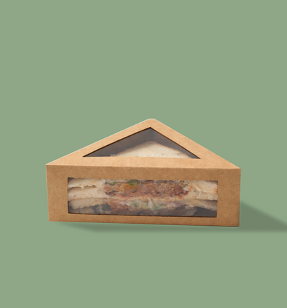 Sandwich Triangle Box With Window