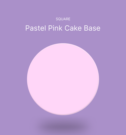 Color Round Cake Bases