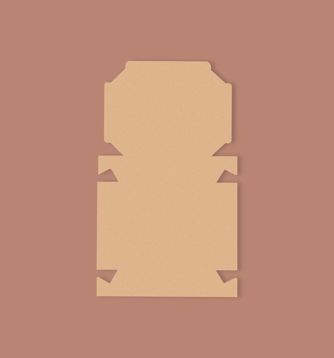Kraft Cake Box - 10 x 10 x 5