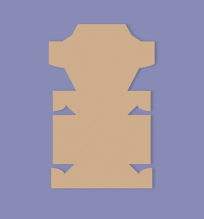 Kraft Burger Box - 5.5x4.5x3
