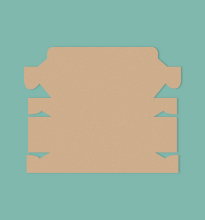 Kraft Roll Box - 8x3x3"