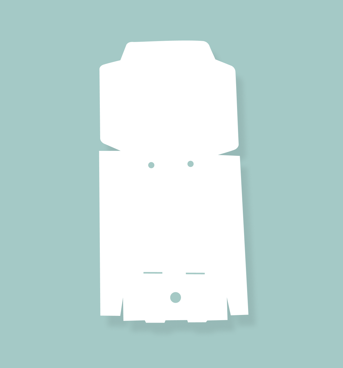 Pizza Box 8" Corrugated