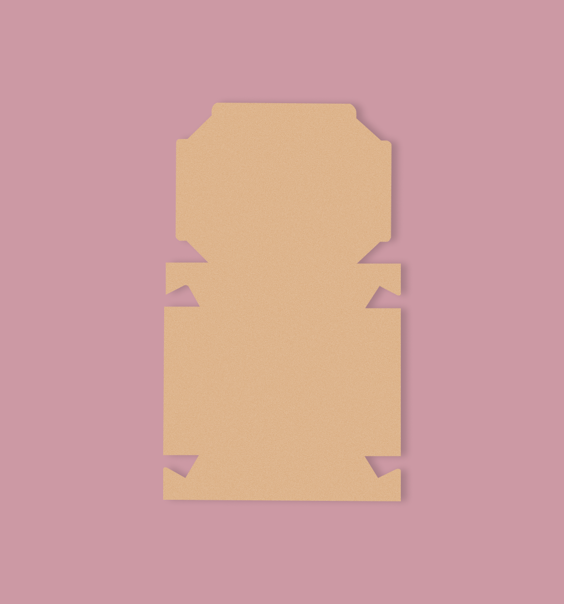 Kraft Cake Box - 8 x 8 x 5