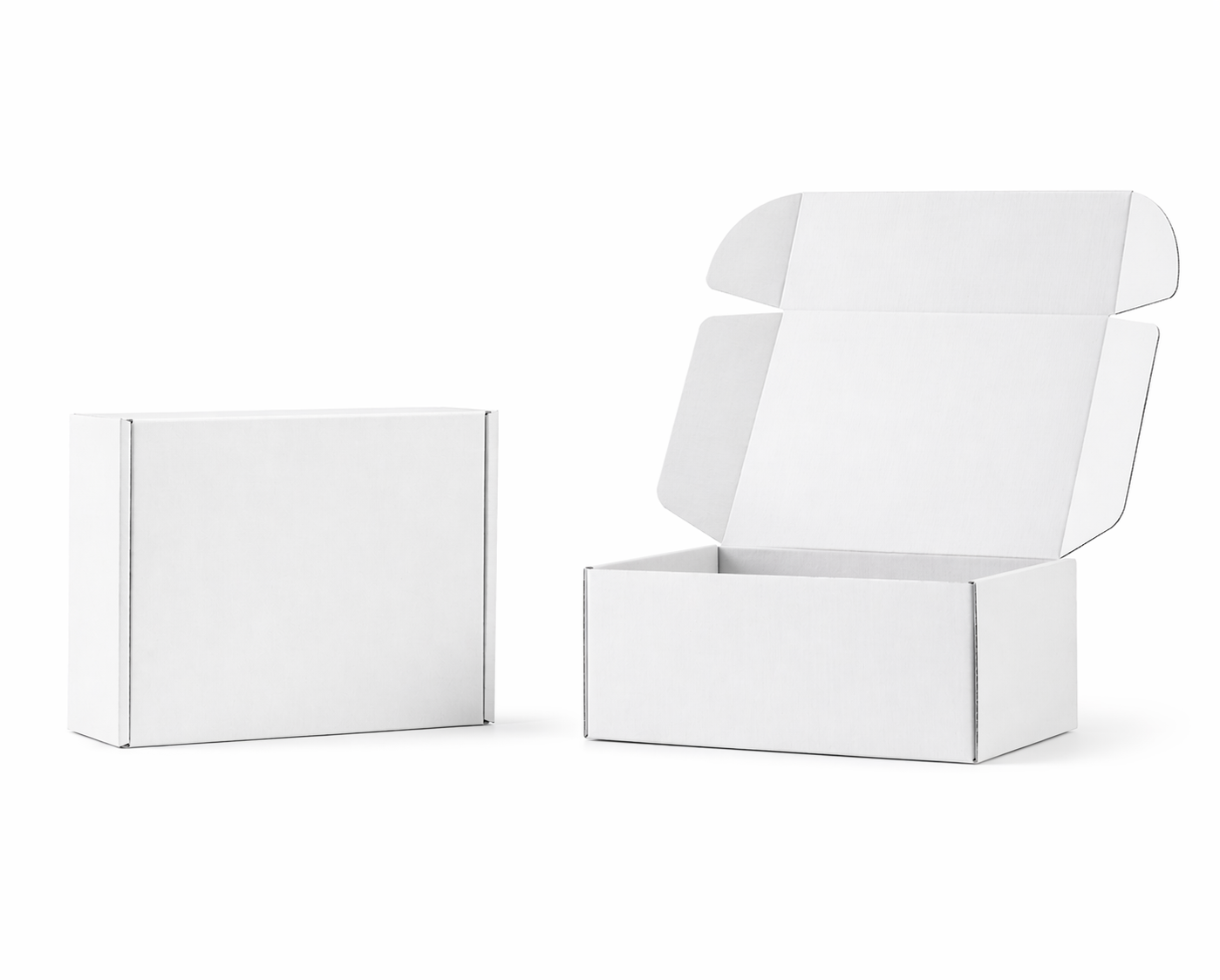 Plain White Mailer Box (10 x 10 x 2)