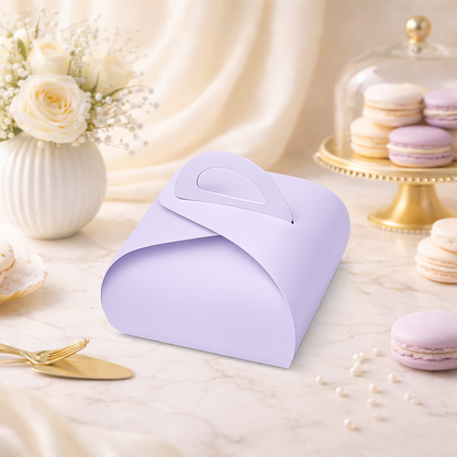 Dome Cake Box with Handle - 8 x 8 x 5