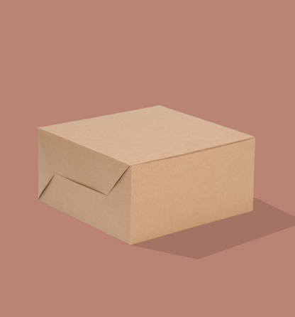 Kraft Cake Box - 10 x 10 x 5