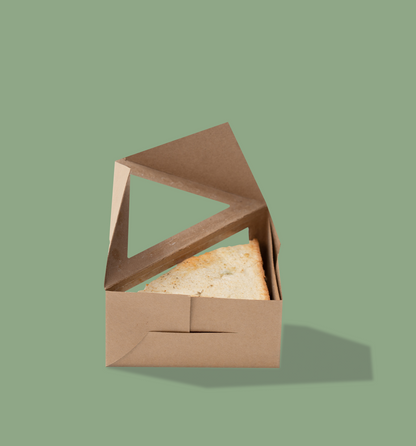 Sandwich Triangle Box With Window