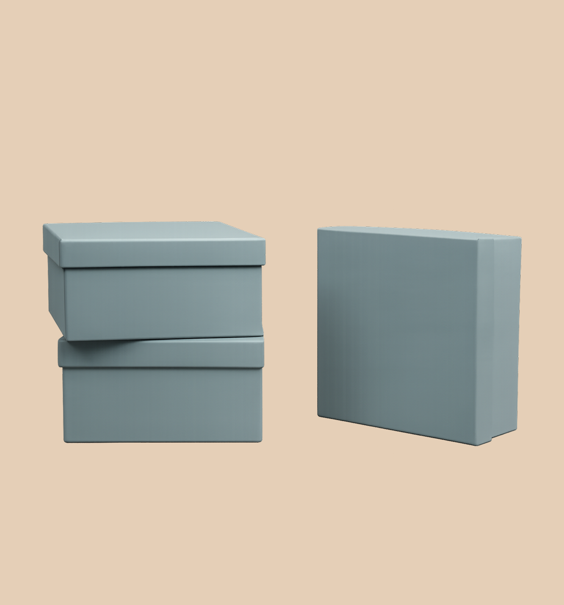 Plain Rigid Boxes (8 x 8 x 4)