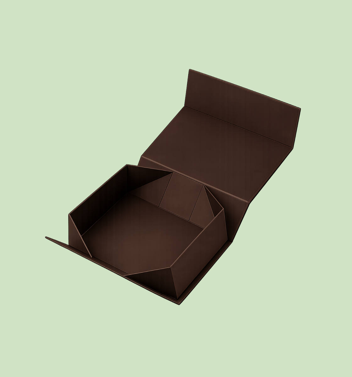 Plain Collapsible Rigid Boxes (10 x 10 x 4)