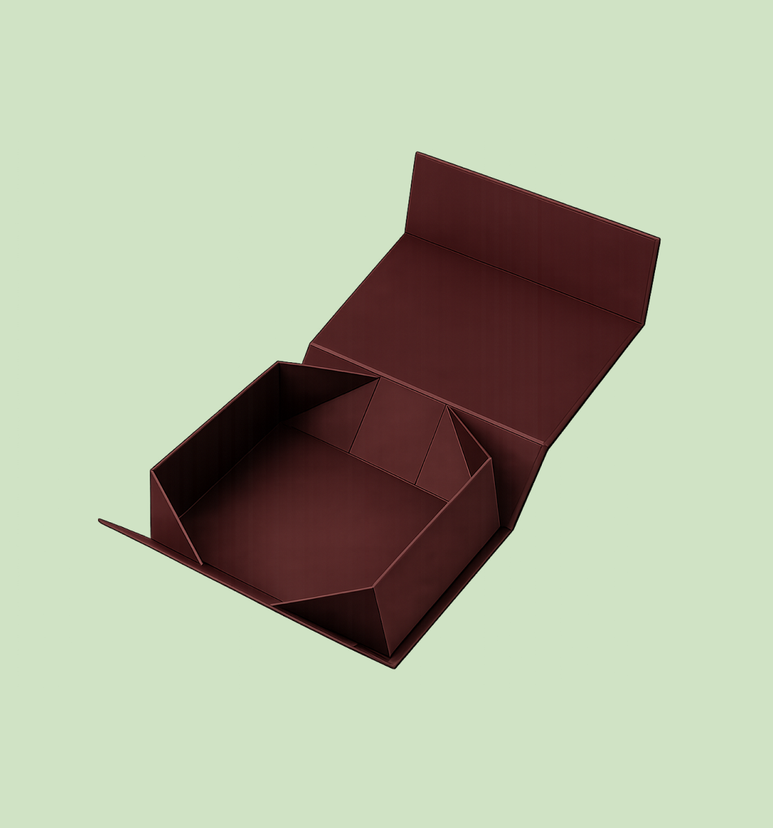 Plain Collapsible Rigid Boxes (10 x 10 x 4)