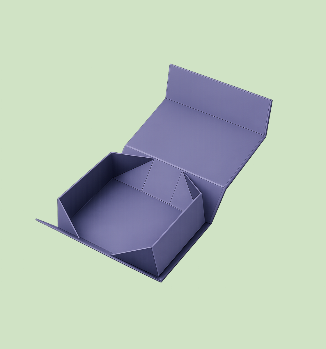 Plain Collapsible Rigid Boxes (10 x 10 x 4)